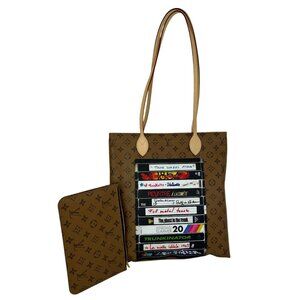 Louis Vuitton Carry It Limited Edition Reverse Monogram Video Tape Tote Bag
